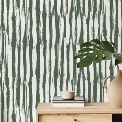 Papier peint vert