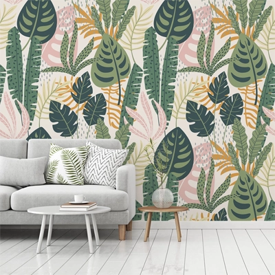 Papier peint botanique