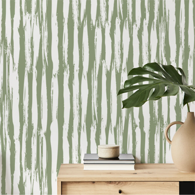 Papier peint vert