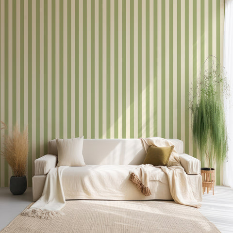 Papier peint vert