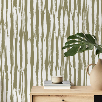 Papier peint vert