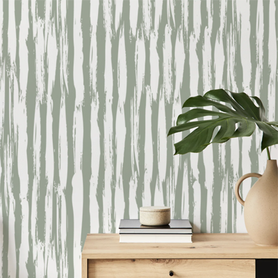 Papier peint vert