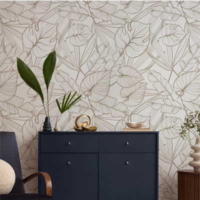 Papier peint feuillage