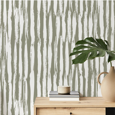 Papier peint vert