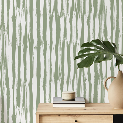 Papier peint vert