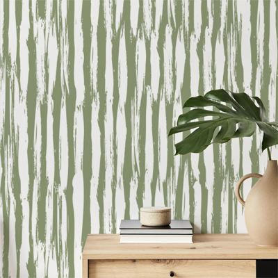 Papier peint vert