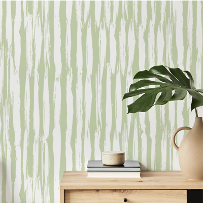 Papier peint vert
