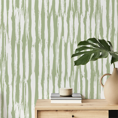 Papier peint vert
